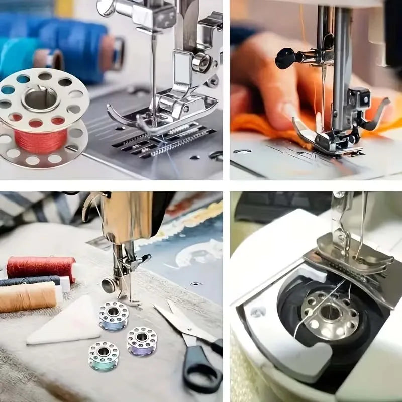 Bobbin Case & 3 Metal Bobbins – Sewing Machine Accessories Sewing Machine Parts Zpaxo