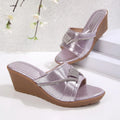 2026 Women's Slope Heel Slippers Summer Thick Bottom Fish Mouth One