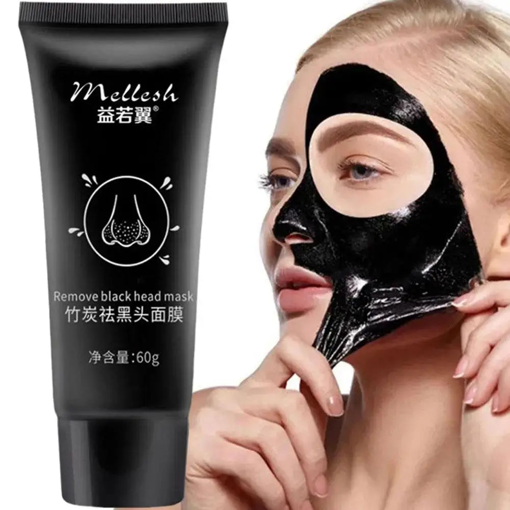 Bamboo Charcoal Blackhead Removal Peel-Off Face Mask 60g Peel-Off Face Mask Zpaxo