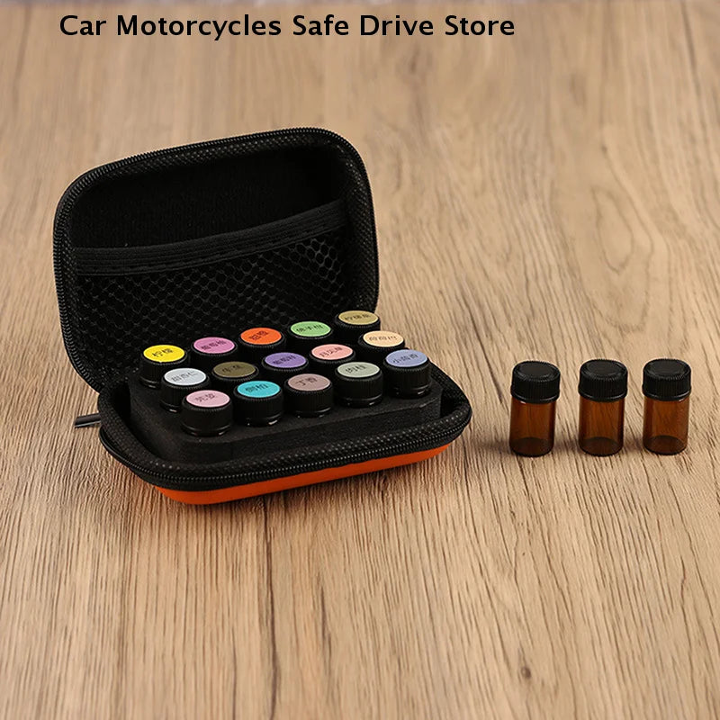 CM15Slots 1 2 Essential Oil Case Young Living Roller Bottles Storage