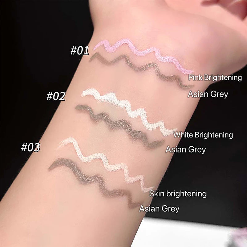 Double-headed Nose Shadow Contour Pen Lighten Tear Hole Natural Touch Zpaxo