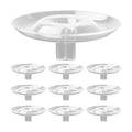 Floating Flower Holder Transparent Stem Support Vase Bowl Centerpiece