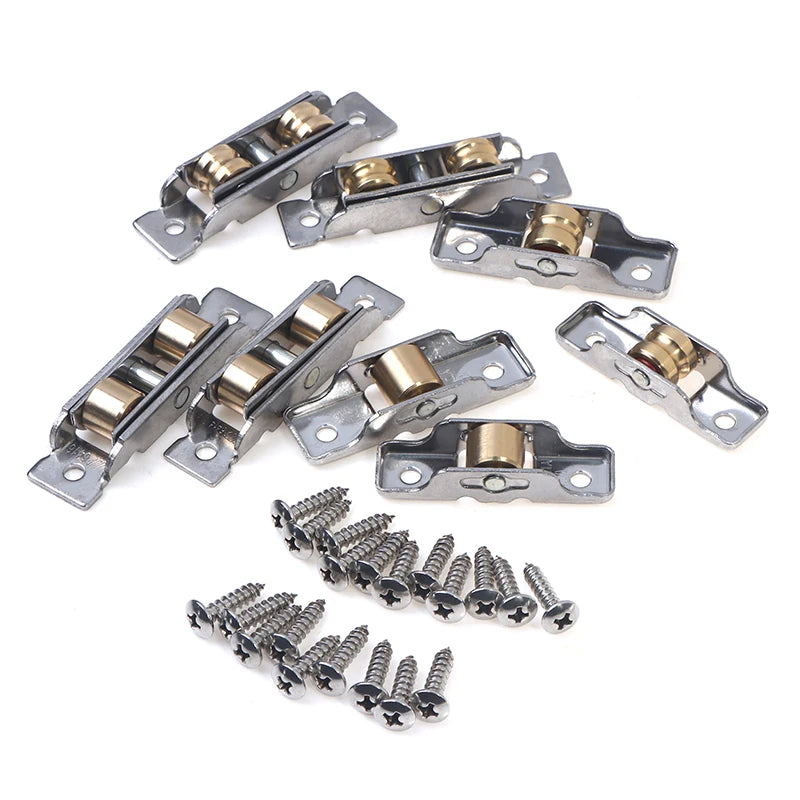 Sliding Wheels Rollers Heavy Mute Stainless Steel Door Bearing Zpaxo