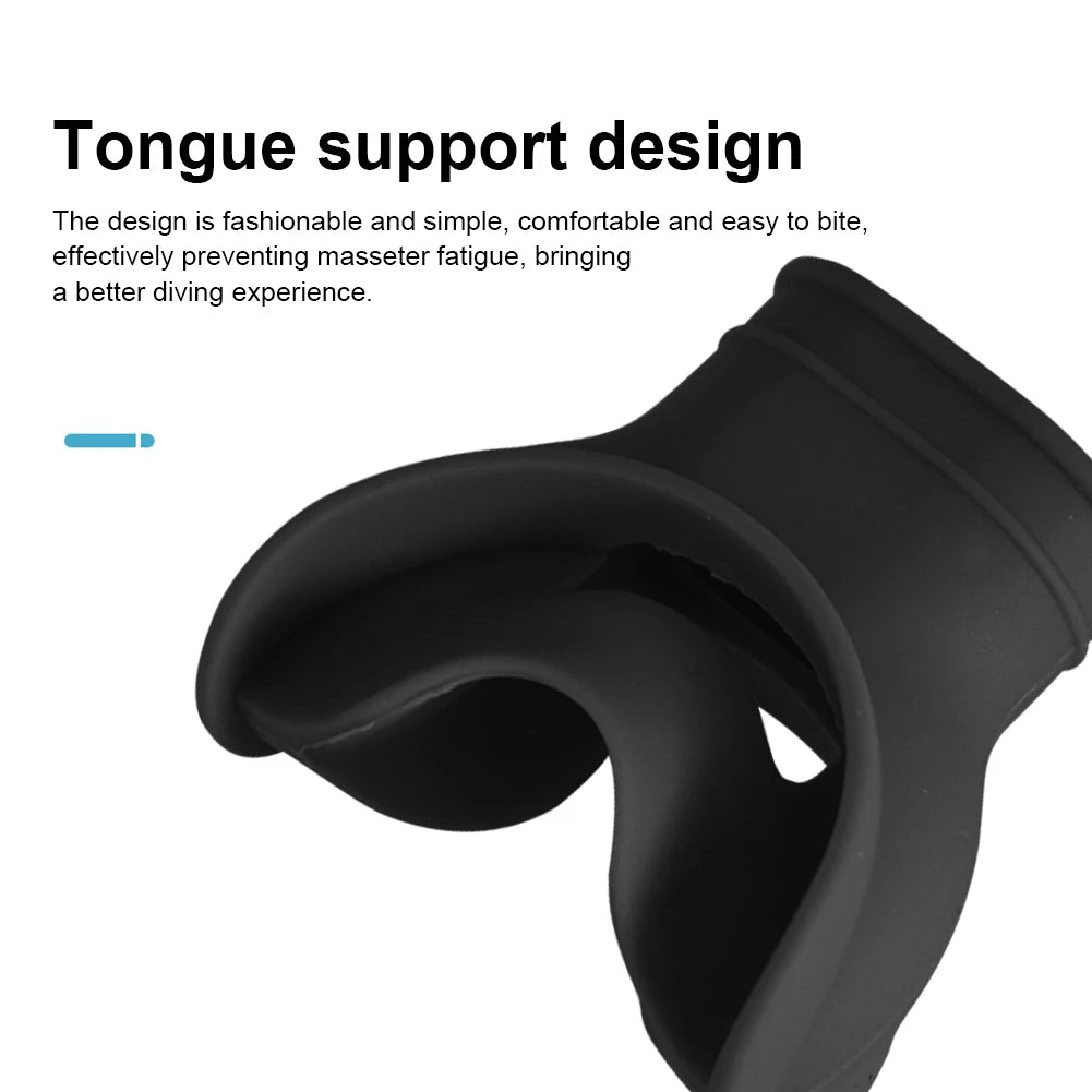 Scuba Diving Second Stage Silicone Mouthpiece Cover Octopus Holder