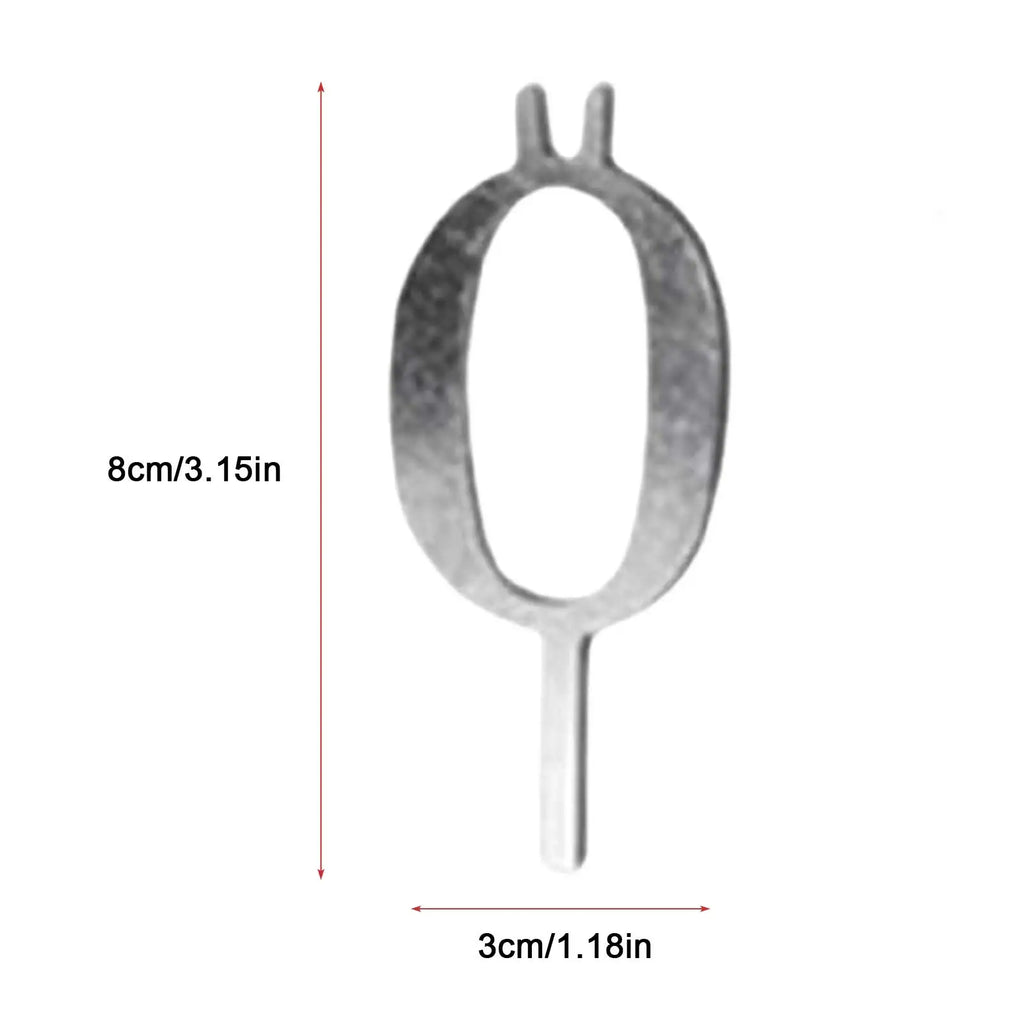 Reusable Numeral Birthday Candle Holder Number 0-9 Cake Numeric