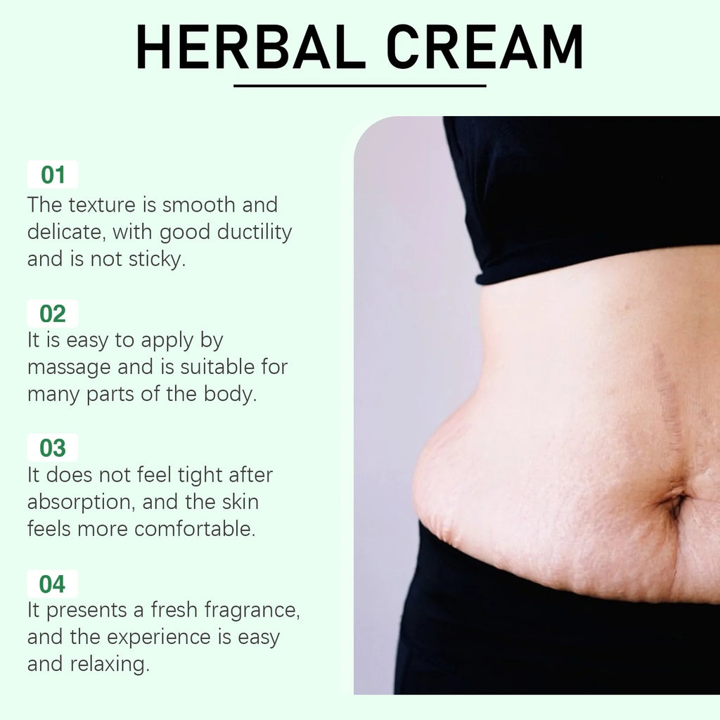 Herbal Lymph Massage Cream – Detox, Circulation & Swelling Relief Lymphatic Massage Cream Zpaxo