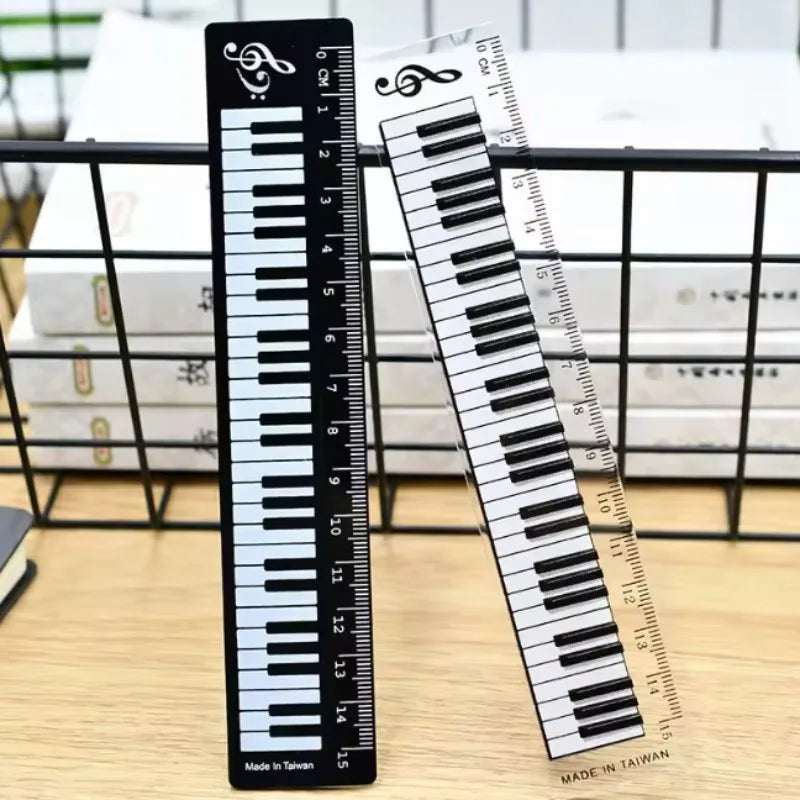 1 Creative Music Ruler Piano Design Measuring Tool Bookmark Musicians