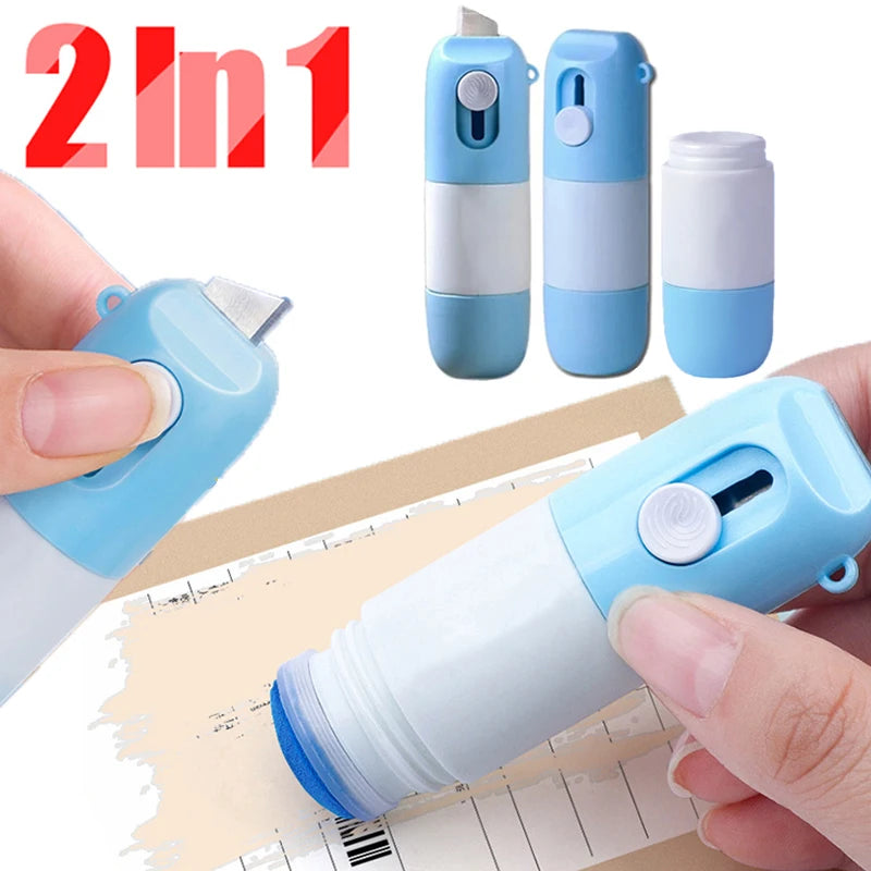 Thermal Paper Correction Fluid Knife Parcel Box Opener Two One Anti