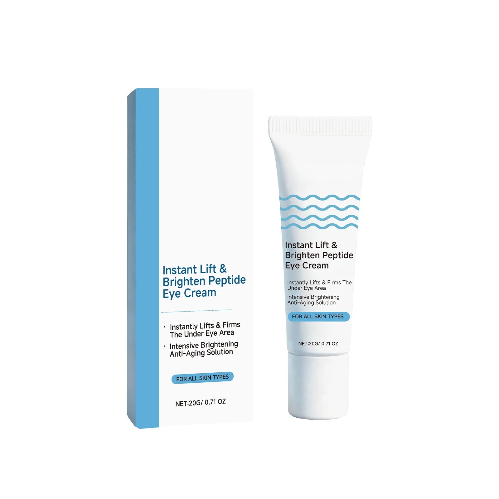 Hoygi Peptide Eye Cream – Dark Circles & Anti-Aging 20g Peptide Eye Cream Zpaxo 20g Boxed