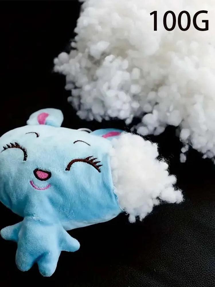 Premium Polyester Fiber Fill 50g/100g/200g – Stuffing for Crafts Craft Fiber Fill Zpaxo 100g