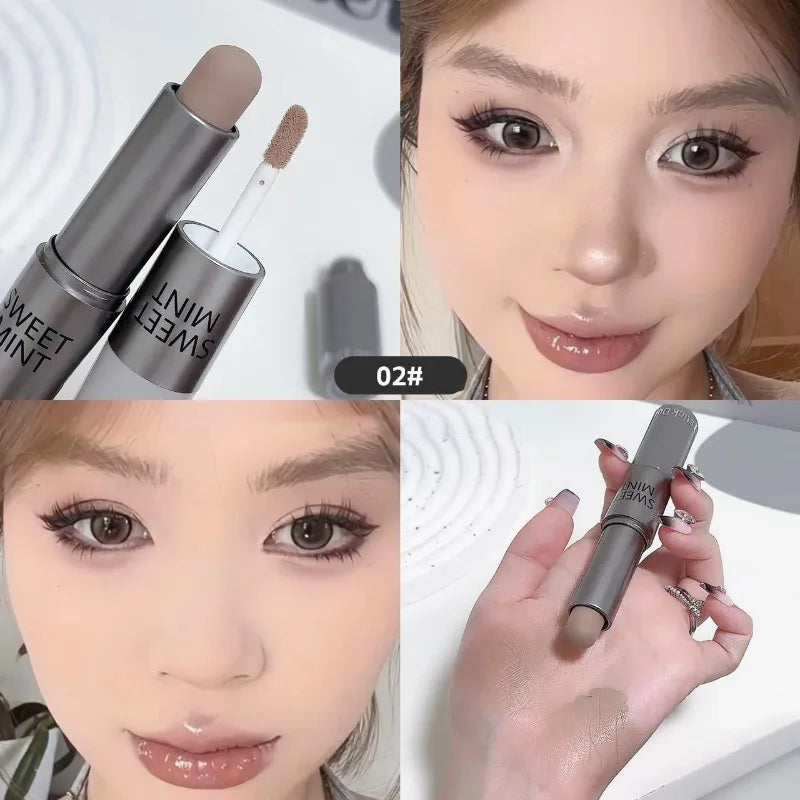 Matte Concealer Contour Stick Moisturizing Lasting Smooth 3D Nose