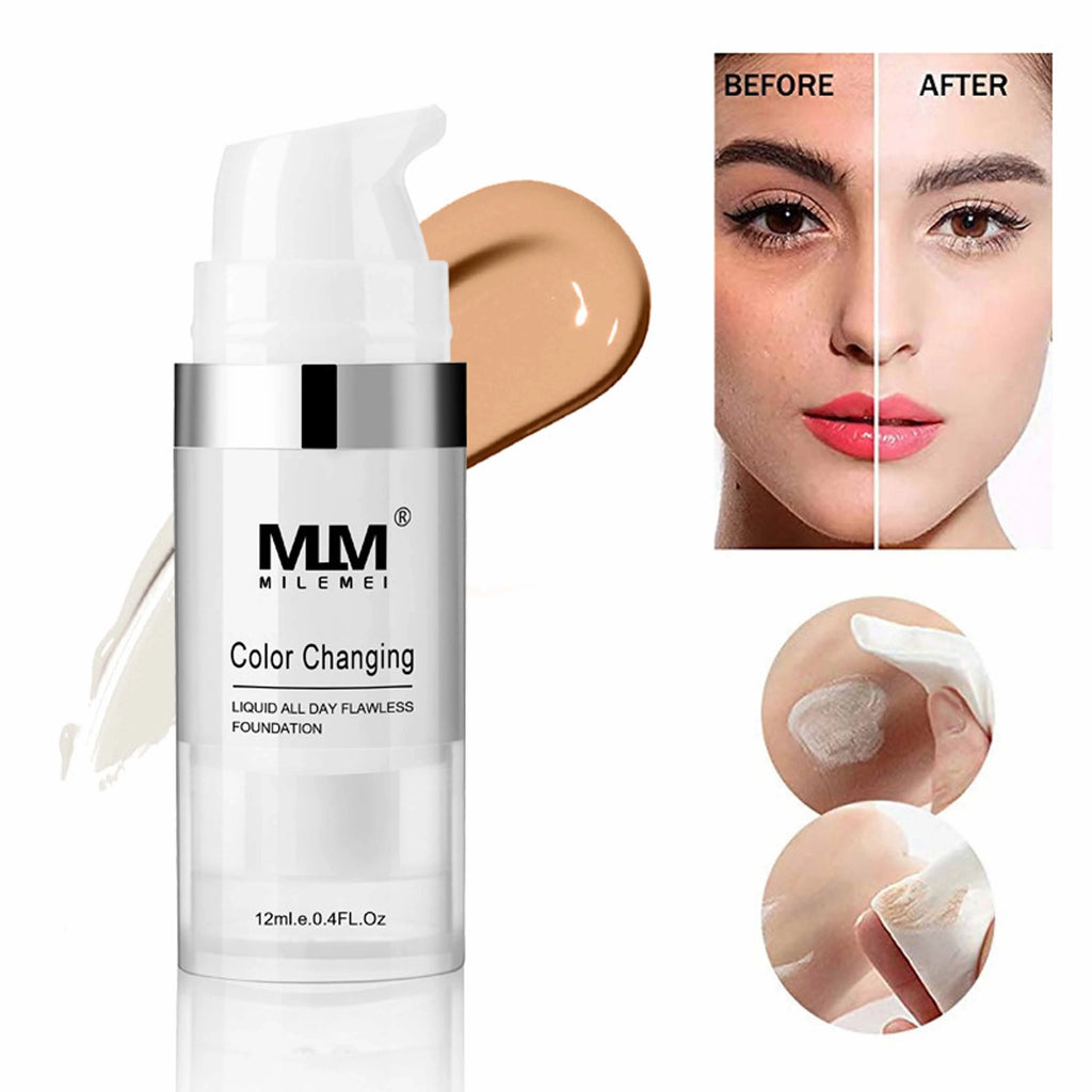 Transforming Foundation With Color Adjusting Technology – Designed To Blend Perfectly With Your Skin Tone Zpaxo 1PC