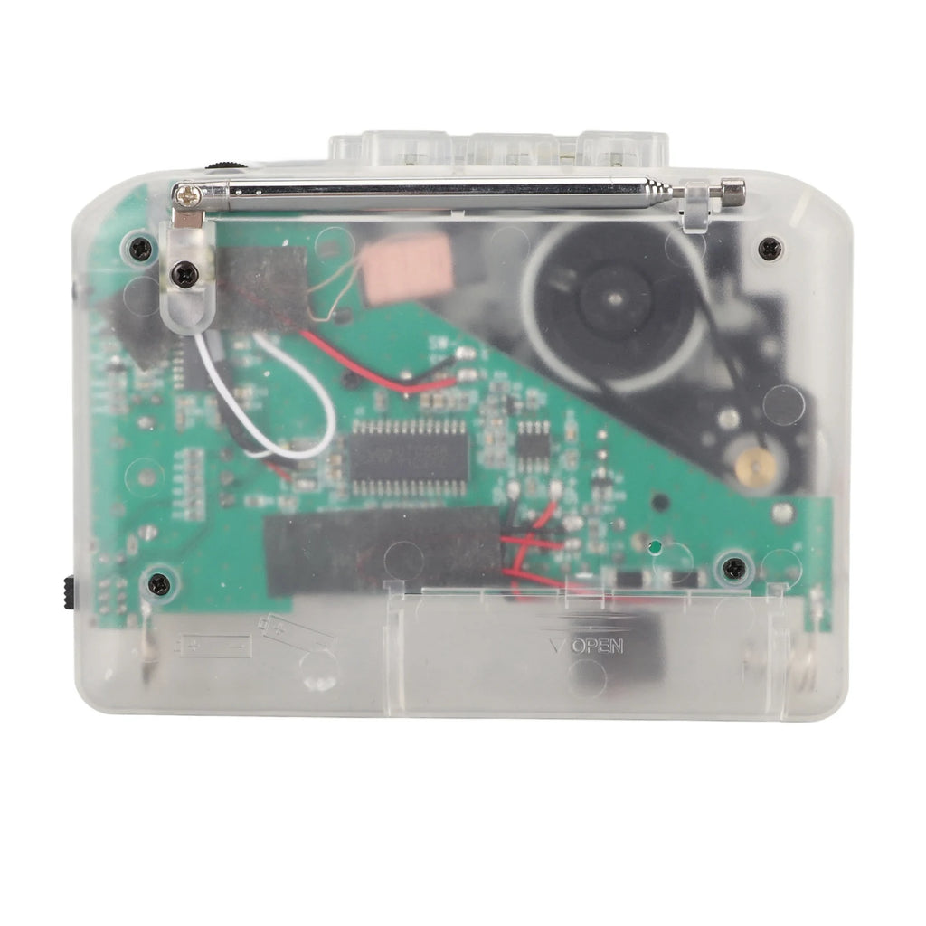 USB Cassette Player Portable FM AM Radio Stereo MP3 Tape Jack Speaker