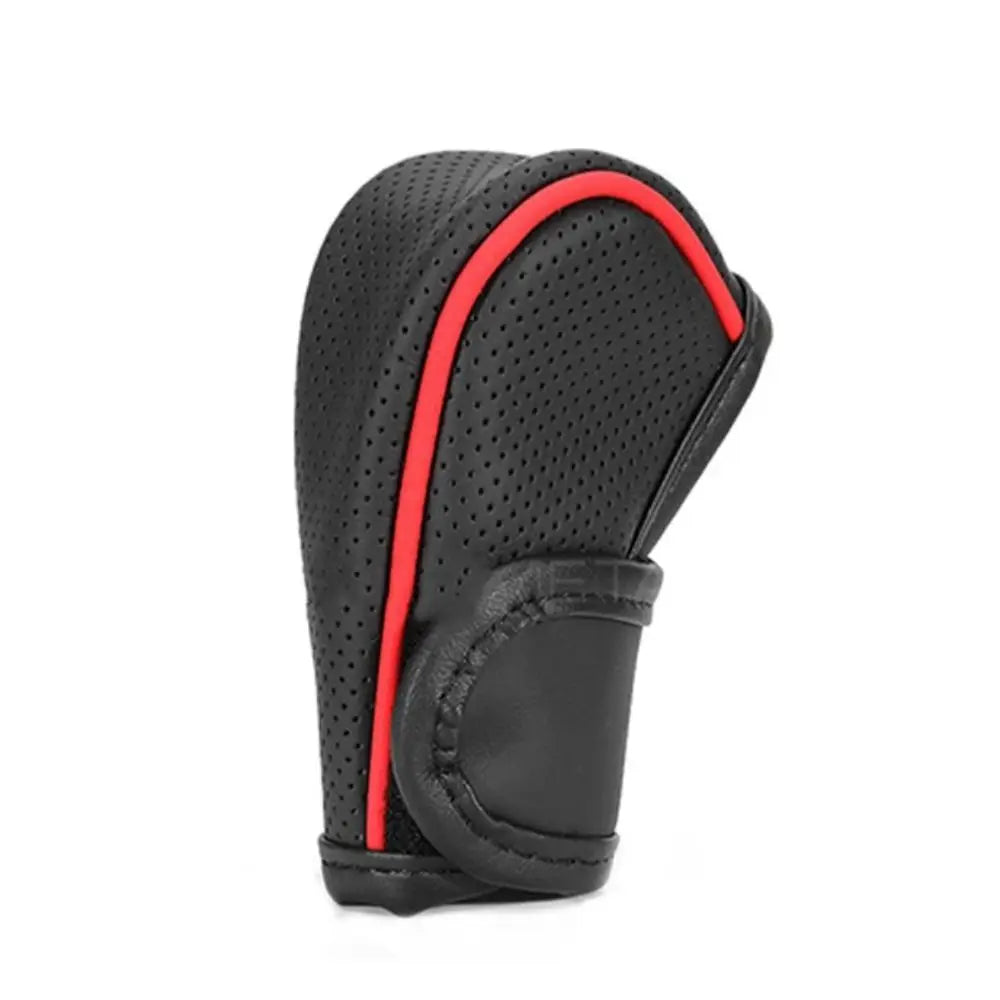 Universal Car Gear Shift Cover Non-slip Leather Shifter Knob Covers Zpaxo