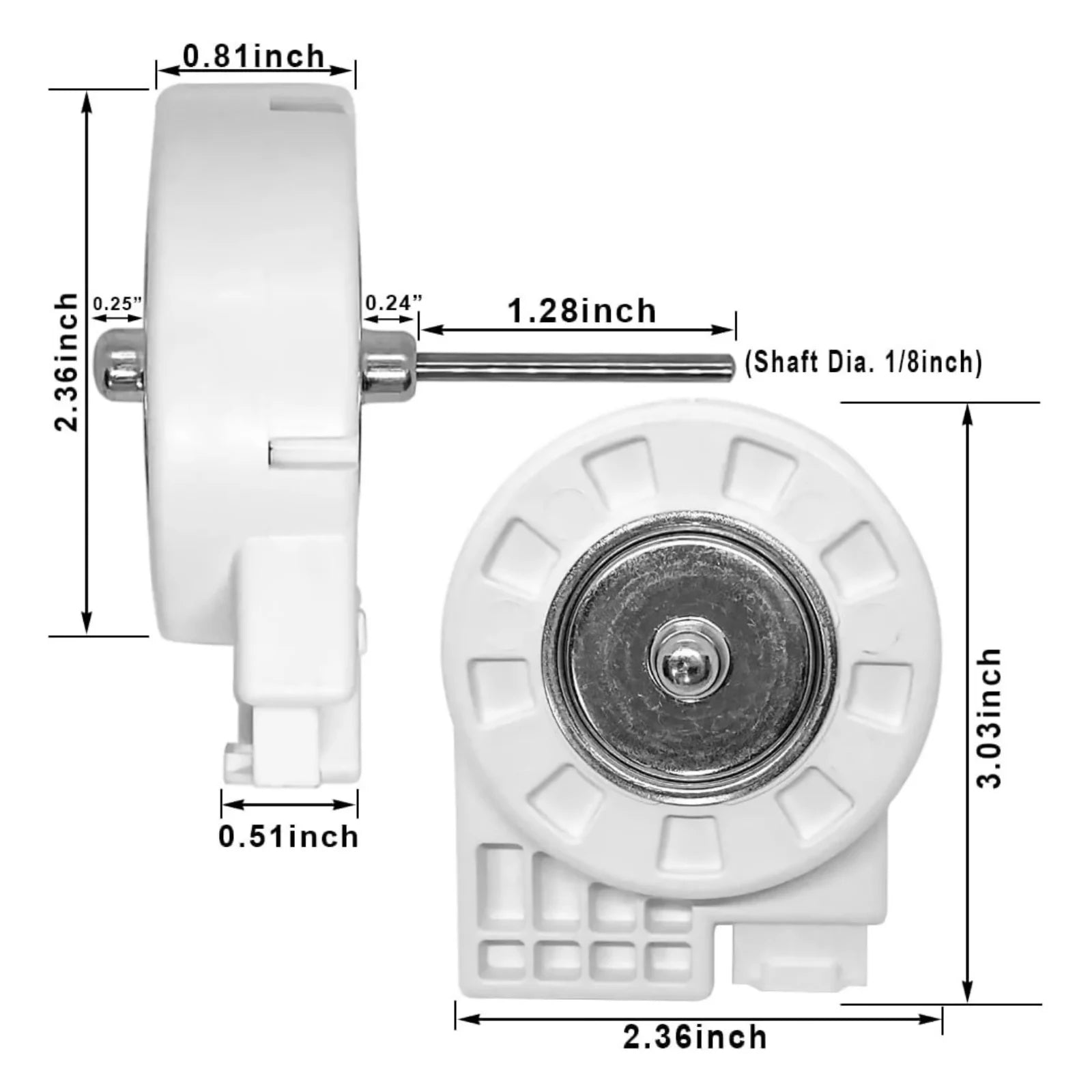DC 12V Refrigerator Evaporator Fan Motor DREP5020LC DA31-00146H