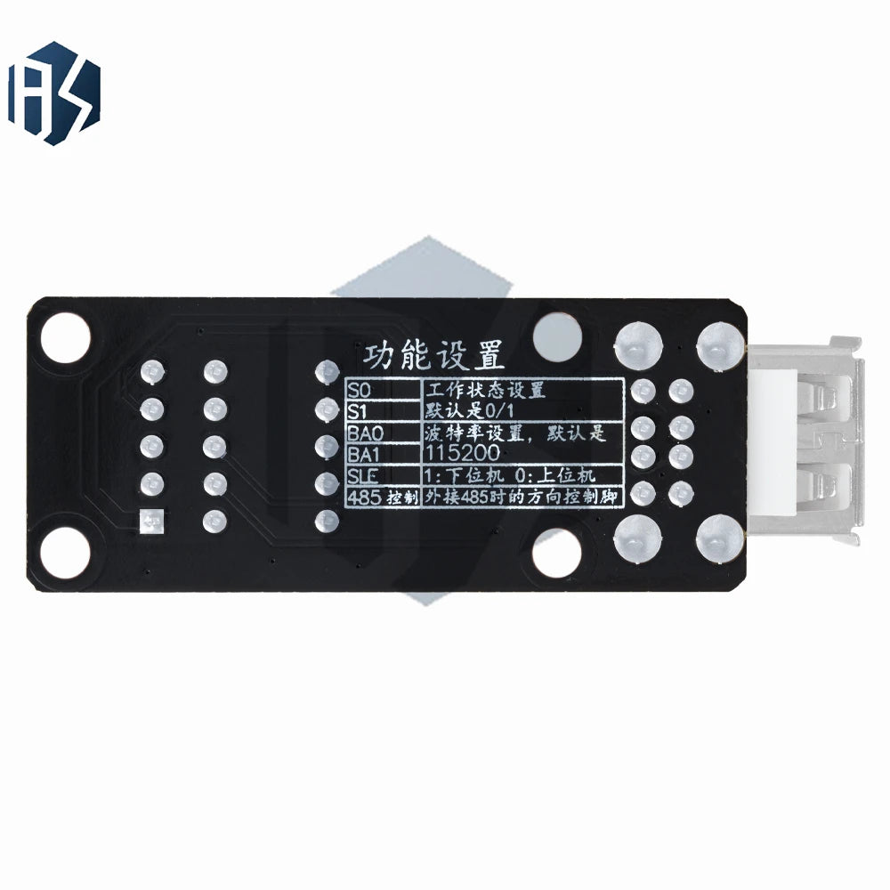CH9350 HID UART Converter Module USB Keyboard Mouse Barcode Scanner Zpaxo