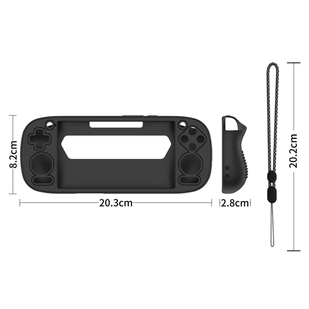 Silicone Protective Case Solid Cover Anti-slip Grip Shell Retroid