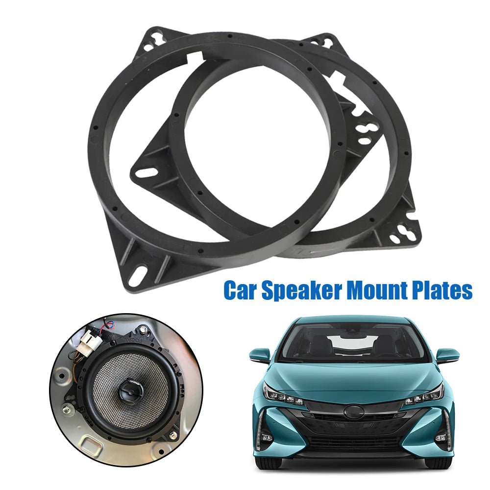 6.5 inch Car Horn Mounts Washer Holder Loud Speaker Spacers Mat Pad Bracket Auto Accessories for TOYOTA NISSAN BYD Great Wall Zpaxo