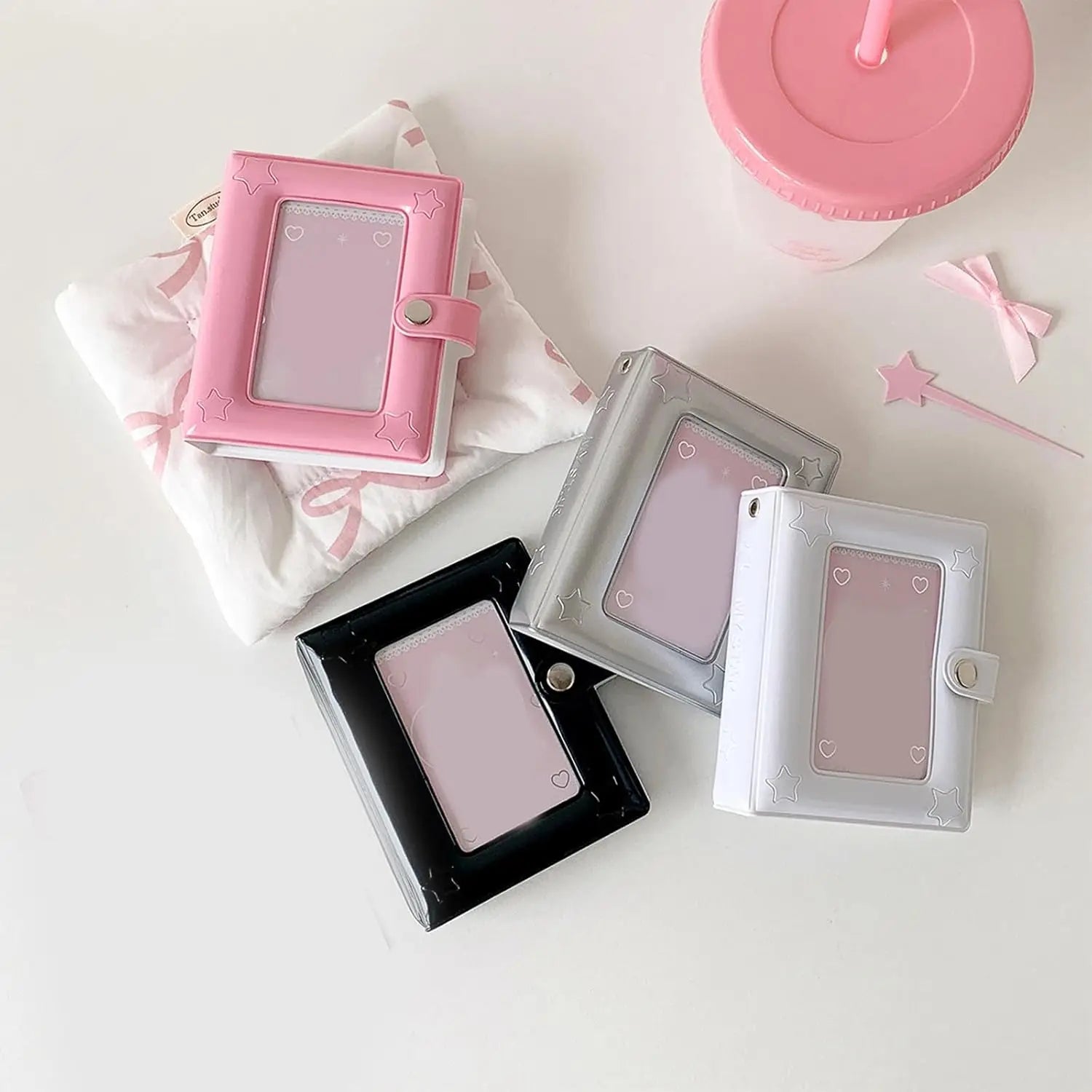 Mini Photo Album 2x3" – 20 Pages Kpop Card & Travel Book