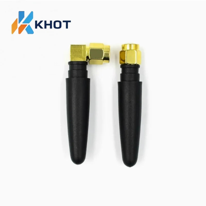 GSM antenna SIM900A GPRS 3G right angle GSM antenna small chili glue stick antenna, L-shaped SMA Zpaxo