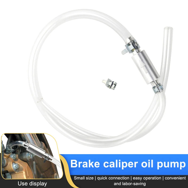 Car Motorcycle Brake Bleeding Oil Change Pump Tool Bleeder Fluid Hose