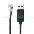 2.2M USB Mouse Cable Replacement for G502 Game Mouse for , Wire Cable Replacement Repair Accessory Zpaxo China Mainland