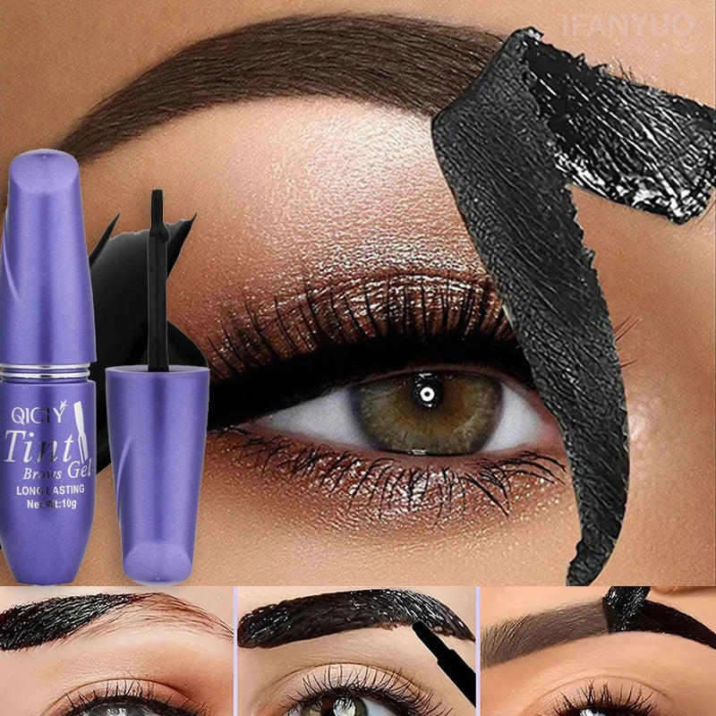 Semi-permanent Peel Off Eyebrow Dye Cream Waterproof Sweatproof Brow