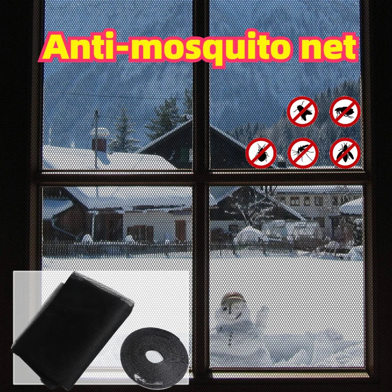 Mosquito Net Mesh Magnetic Mosquito Net Mosquito Nets for Window Living Room Bedroom Easy To Cleanventilate Breathable Fine Mesh Zpaxo