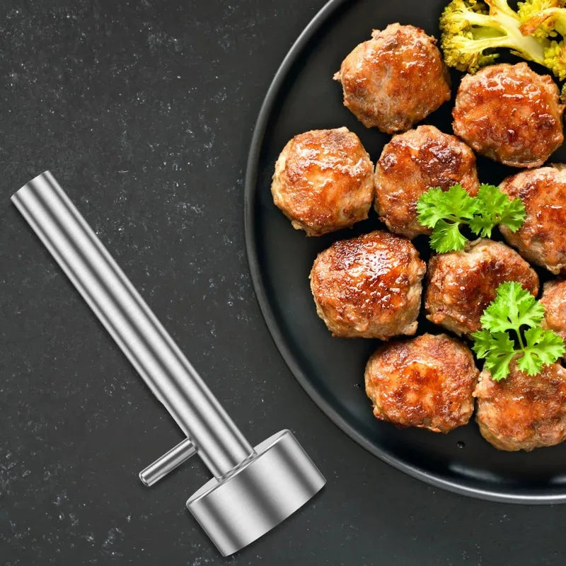 Kitchen Stainless Steel Nonstick Meatball Machine Meatball Maker Large Falafel Ball Making Scoop Mold Meat Pressing Gadgets Tool Zpaxo