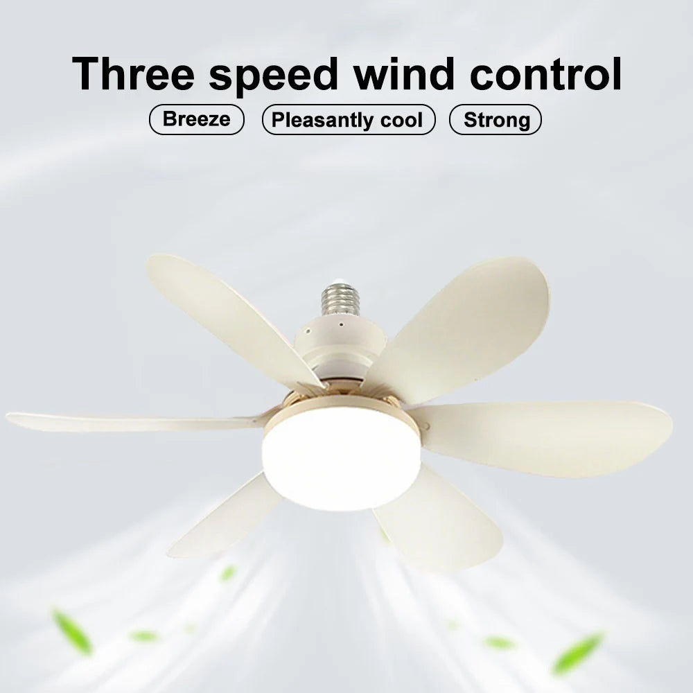 20-40W LED CeIling Fan Light E26 E27 Base Wireless Remote Smart Fan 3 Adjustable with Lighting Modes for Living Room Home Fans Zpaxo