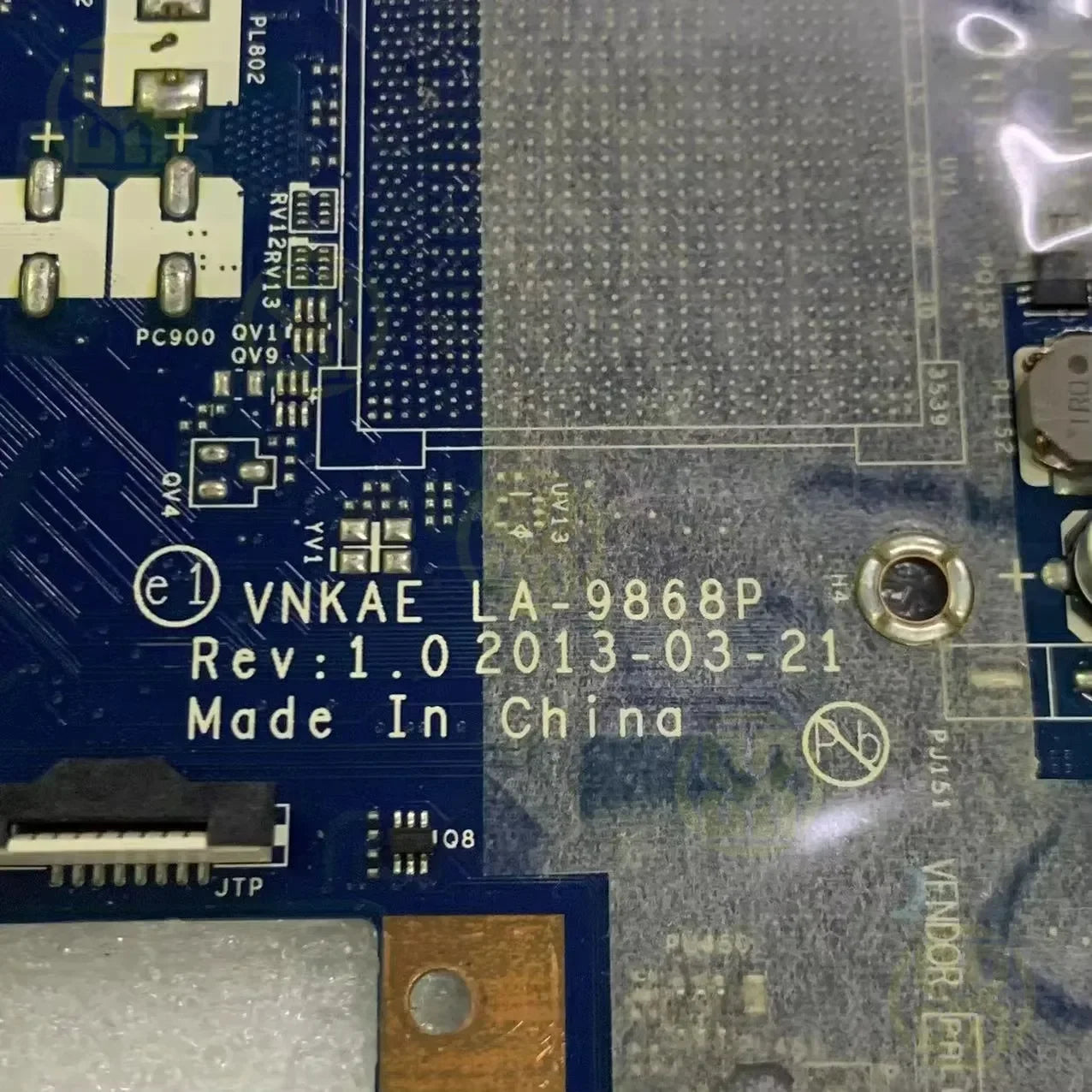 LA-9868P TOSHIBA Satellite S40DT-A A4-5000 Laptop Motherboard