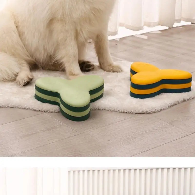 Antiskid Bottom Pet Water Dishes Slow Drinking Dog Bowl Feeders