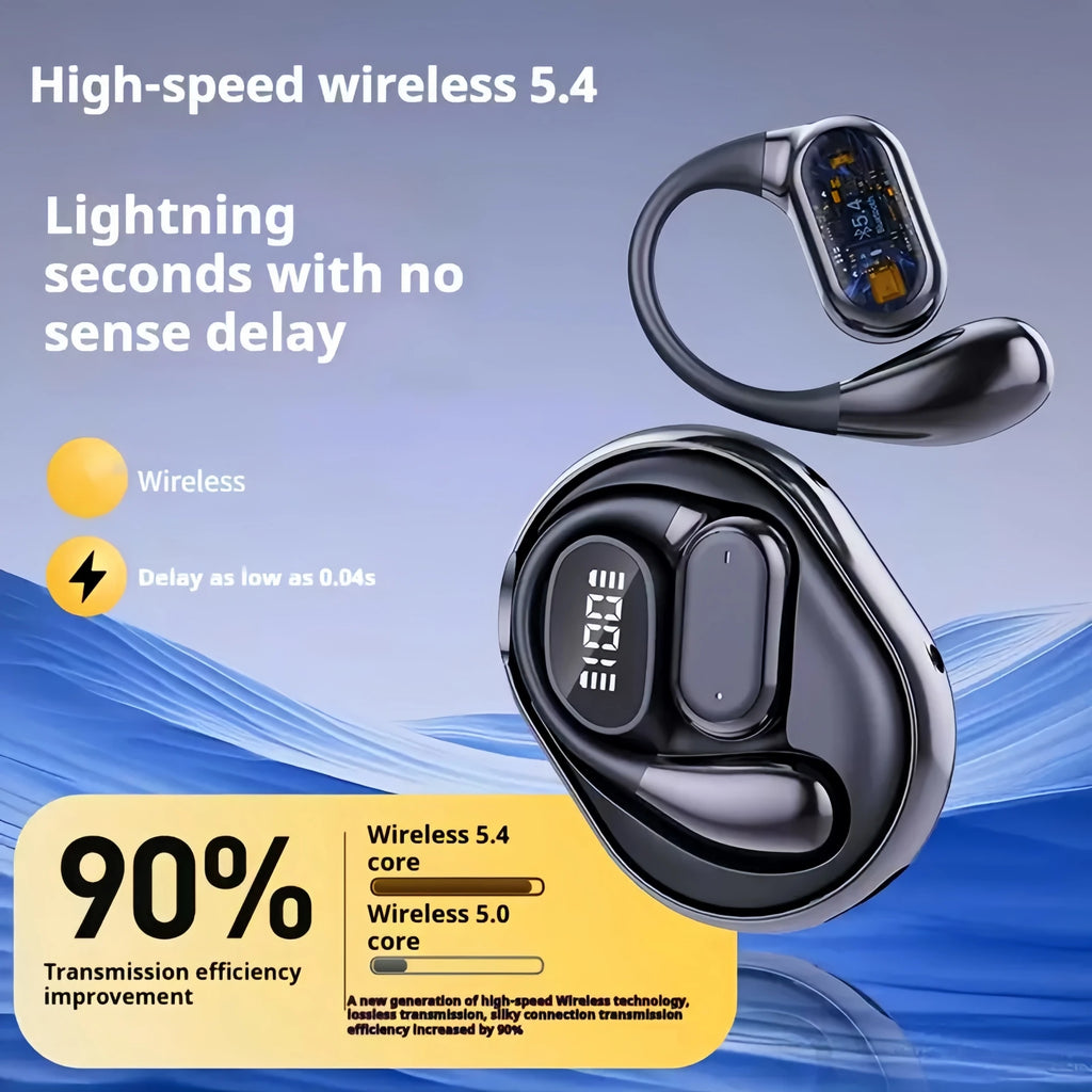 AI Language Translation Earbuds 144 Translator Open-ear Headphones