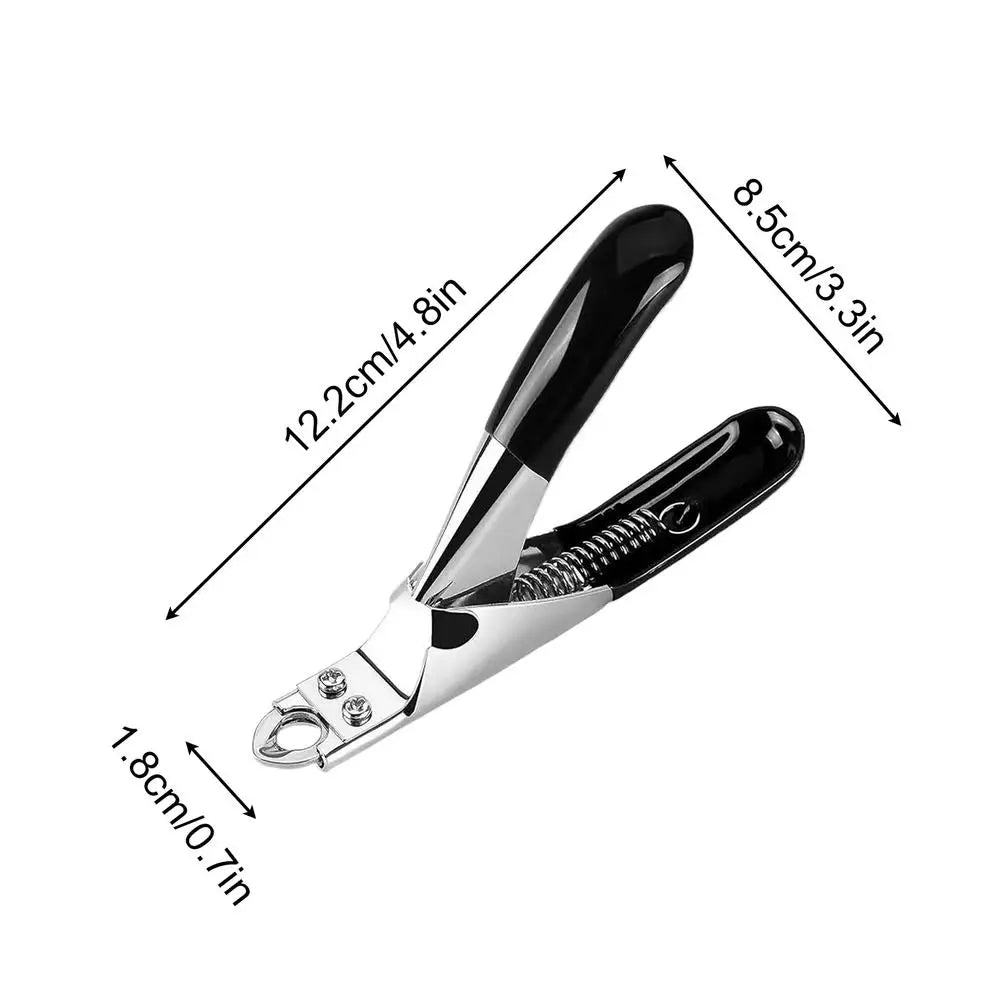 Dog Nail Clippers Adjustable Stainless Steel Pet Toenail Trimmer