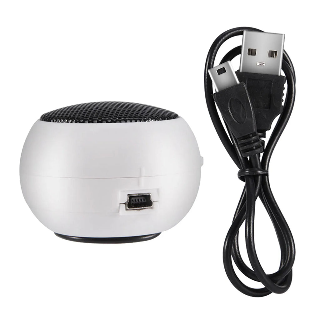 Computer Speaker Mini Portable Travel Loud Built Battery Mobile Phone
