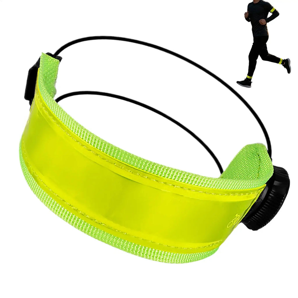 Reflective Cycling Ankle Straps – Adjustable Bike Pant Leg Bands Cycling Ankle Strap Zpaxo