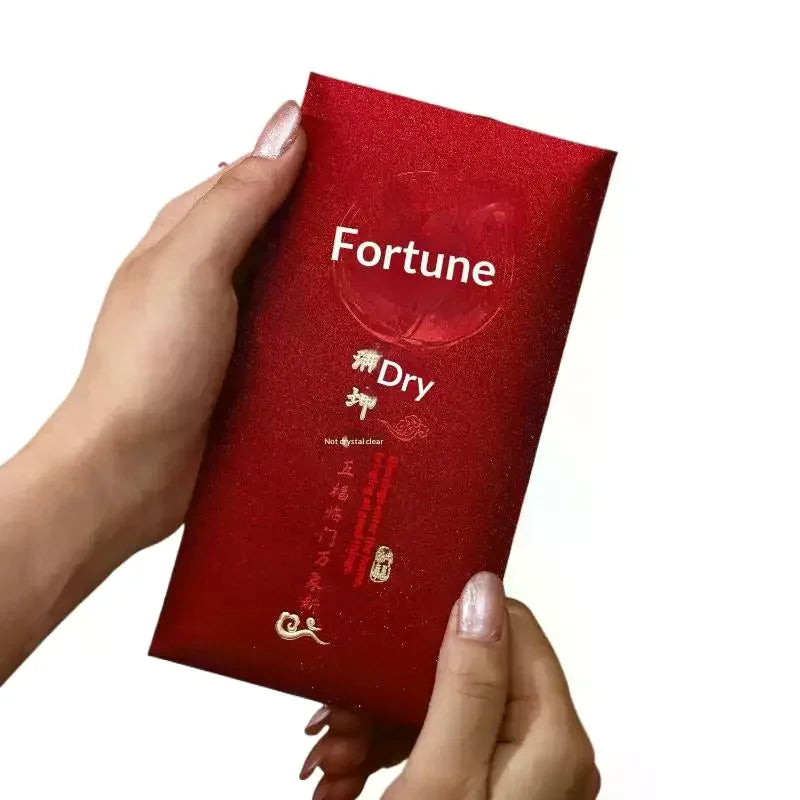 6pcs Hot Gold 2026 Horse Year Red Envelope Thickened Hard Paper Money Envelopes Hongbao Chinese New Year Envelope Zpaxo