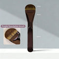 Ultra Thin Foundation Brush Synthetic Bristles Precision Application
