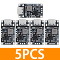 Type-c USB 2-3S BMS 15W 8 4V 12 6V 1 5A Lithium Battery Charging Zpaxo 5pcs 2S