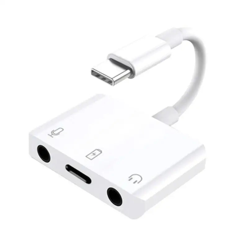652F Type-c Sound Card Converter Headphone Adapter Zpaxo