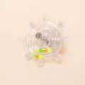 Interactive Parrot Foraging Toy Rotating Supports Dispenser Bird Cage