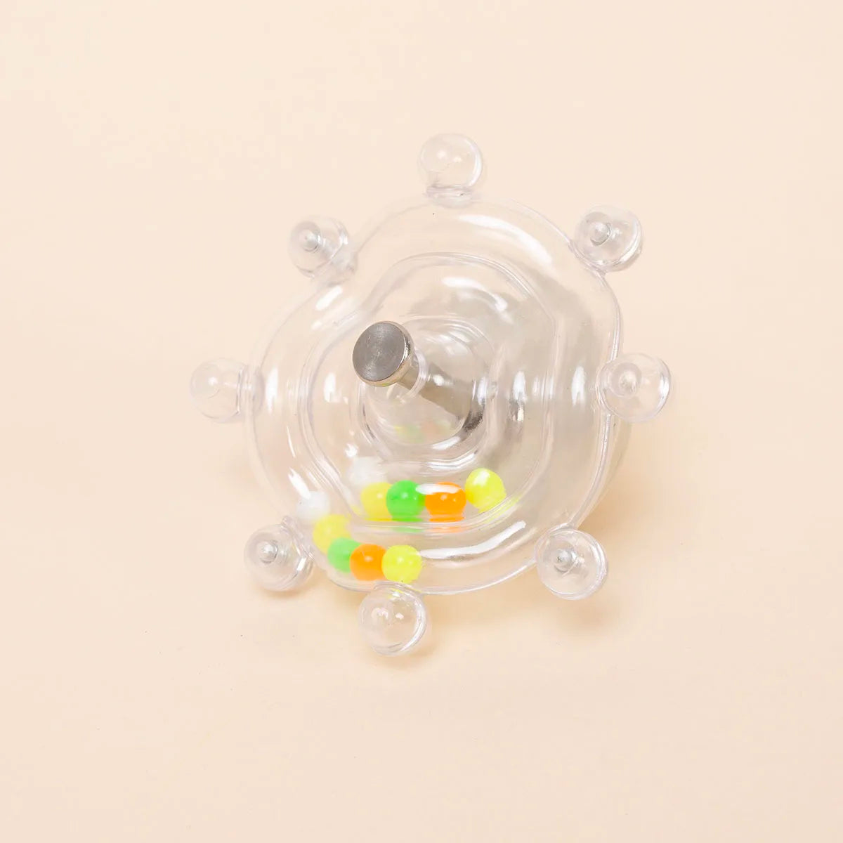Interactive Parrot Foraging Toy Rotating Supports Dispenser Bird Cage