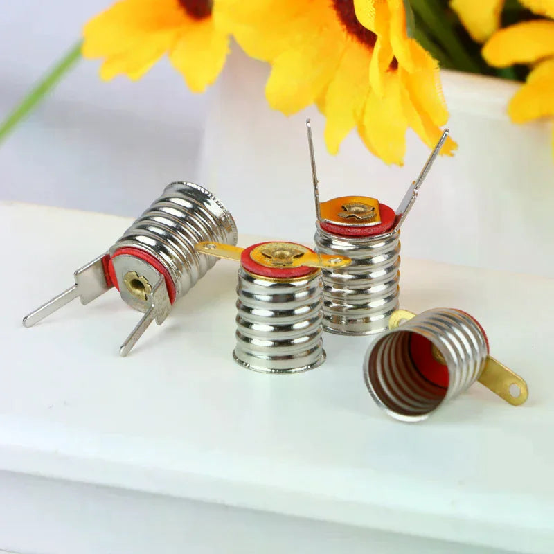 E10 Lamps Base Holder Bulbs Light Socket Home Experiment Circuit Zpaxo