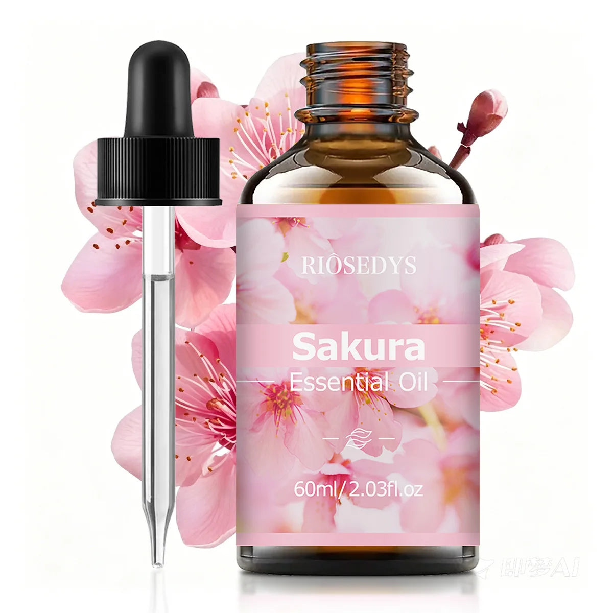 SAKURA ESSENTIAL OIL Moisturizing Nourishing Massage Suitable Zpaxo 60ml SAKURA Other