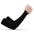 New Summer Cooling Running Basketball Arm Cover Arm Sleeves Outdoor Sport Sun Protection Zpaxo Black