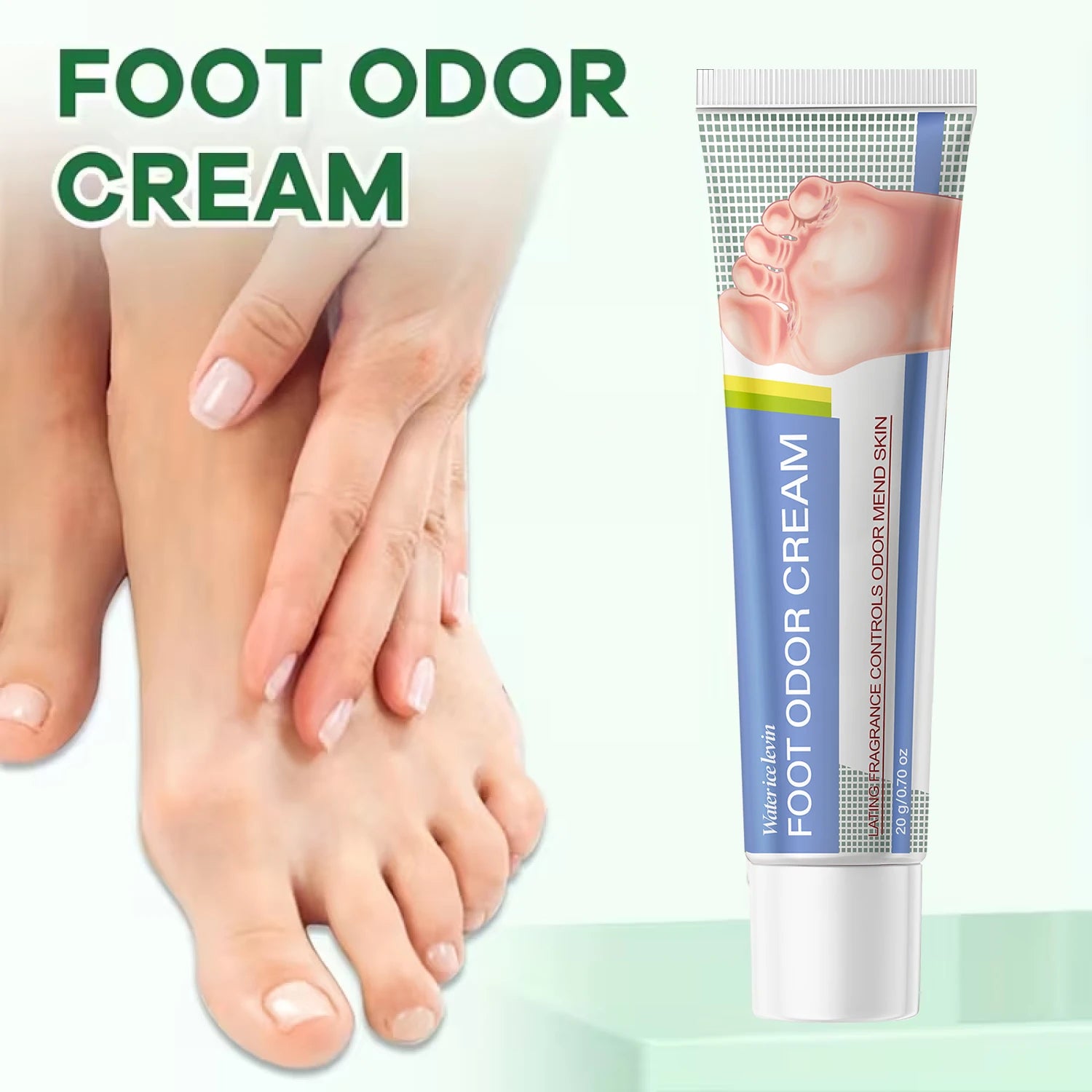 Moisturizing Foot Cream - Controls Odor, Firming with Hyaluronic Acid & Niacinamide, Lating Fragrance for All Skin Zpaxo
