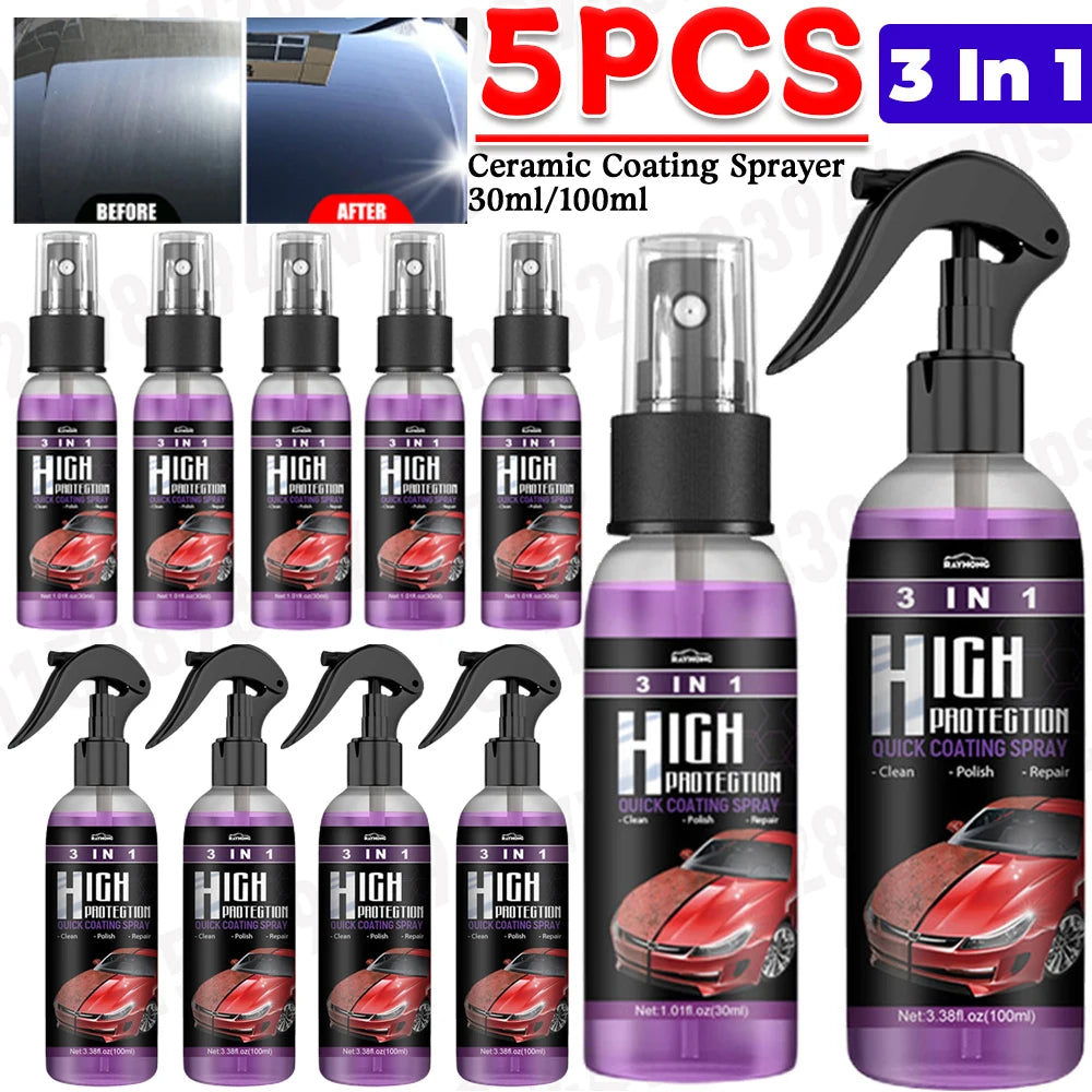 1 Car Ceramic Nano Coating Liquid Crystal Hydrophobic Layer Polishing Zpaxo