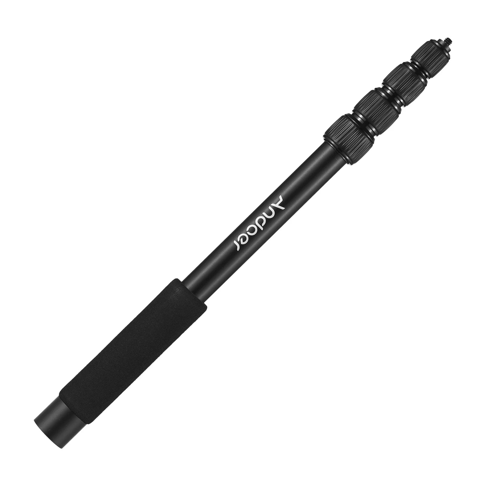 Andoer Handheld Microphone Boom Arm 4-Section Extendable Mic Aluminum