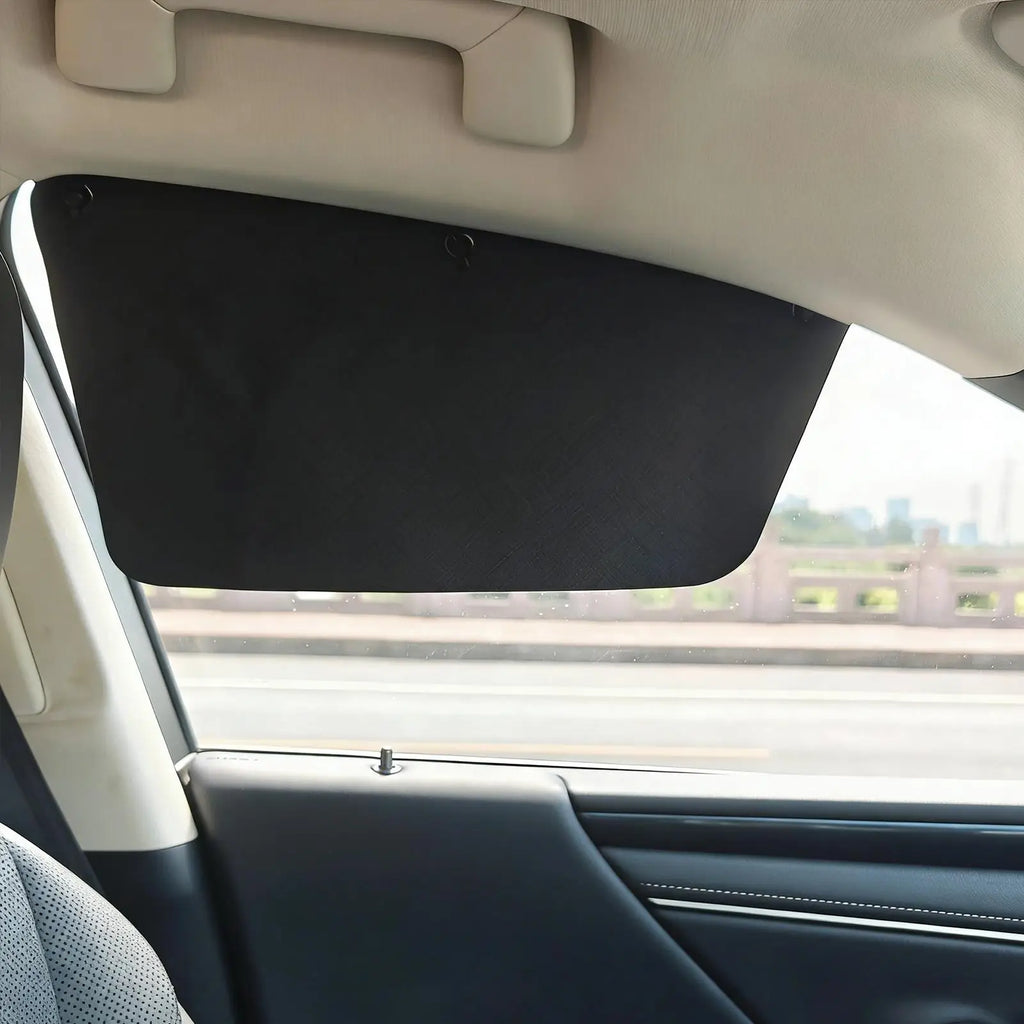 1PC Car Window Shades Side Window Sun Shade Magnet Privacy Curtains UV Reflection Anti Glare UV Block Sunshade Protection Cover Zpaxo