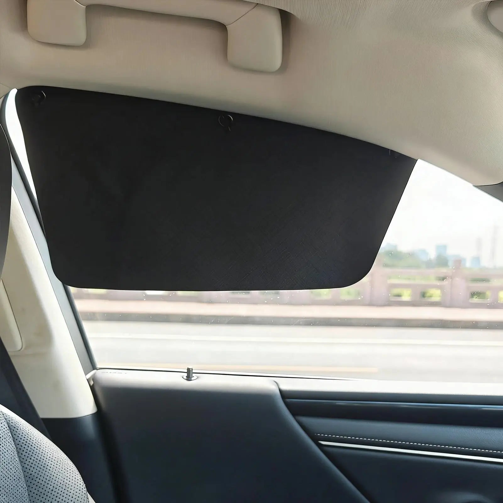1PC Car Window Shades Side Window Sun Shade Magnet Privacy Curtains UV Reflection Anti Glare UV Block Sunshade Protection Cover Zpaxo